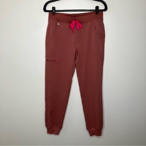 NWT FIGS Zamora Jogger Scrub Pants Mauve Pink Small